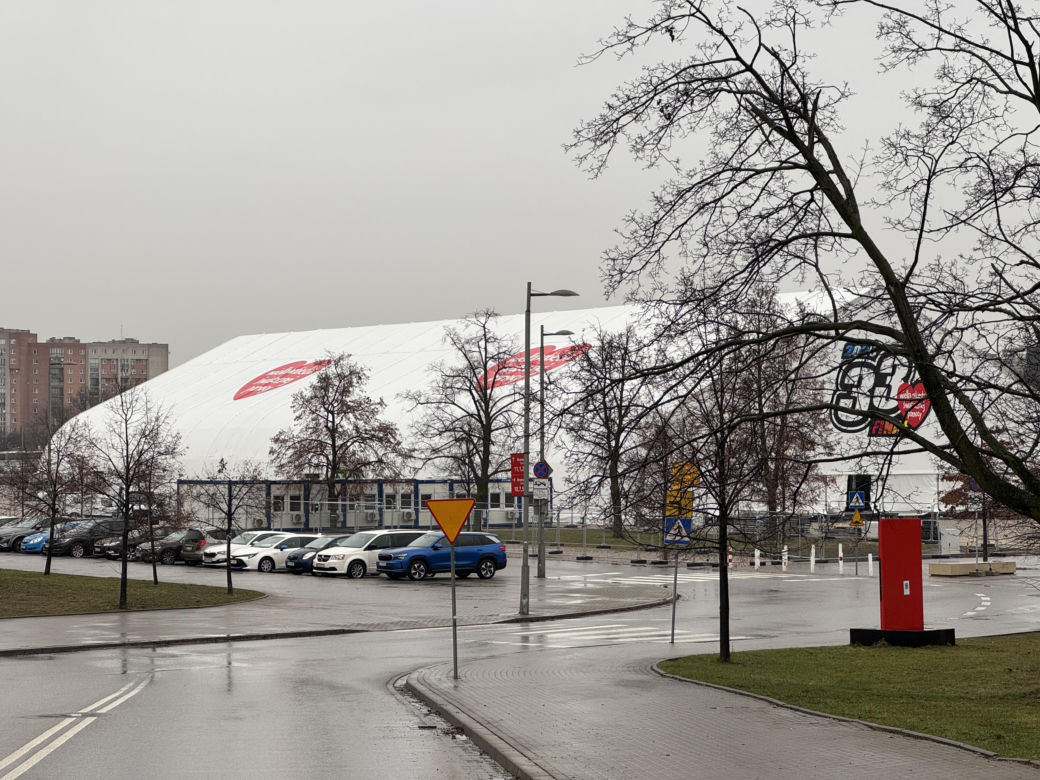 Scena WOŚP na Błoniach PGE Narodowego w Warszawie