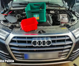Pochodzące z kradzieży Audi Q5