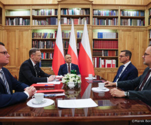 Najważniejsi politycy zjechali do prezydenta na rozmowy o Trybunale Konstytucyjnym