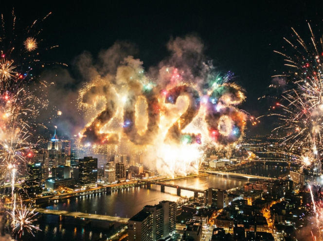 Najlepsze kartki z życzeniami na Sylwestra 2025