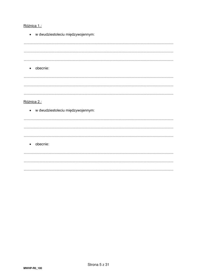 Matura próbna 2026 - WOS. Arkusz CKE