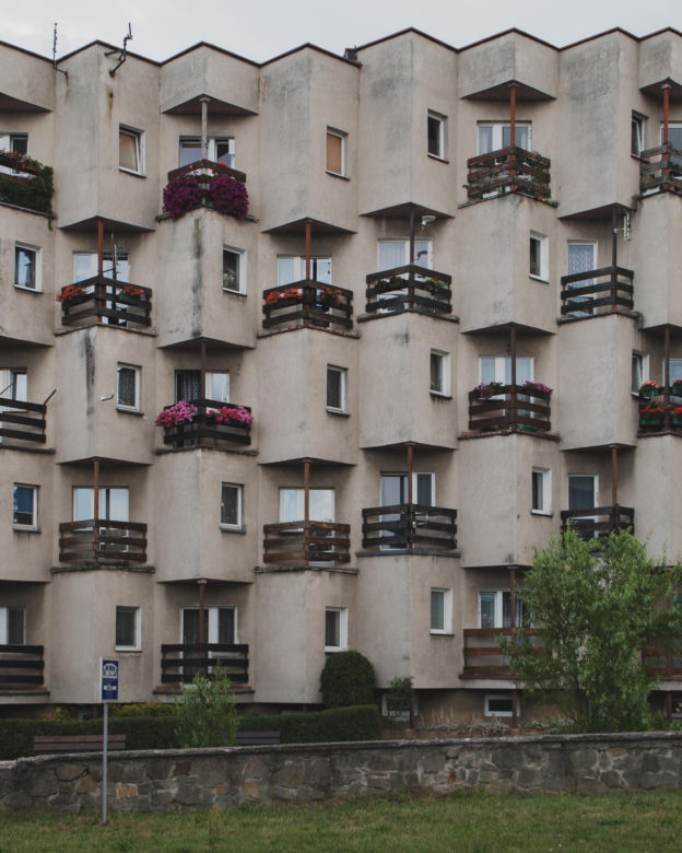 Blok w Bolesławcu. Architekt i rok budowy - nieznany