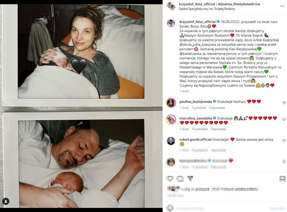 Krzysztof Ibisz zabrał rodzinę do domu