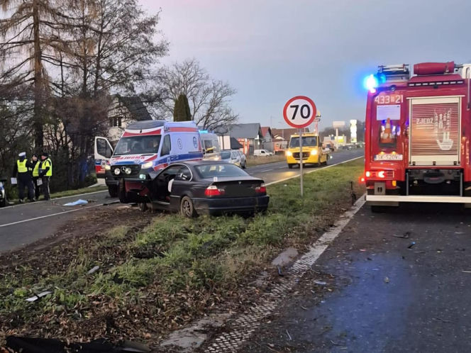 Wypadek w Ustroniu. Nagranie z monitoringu wiele wyjaśnia