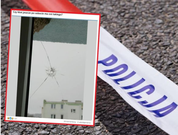 Strzały na Pomorzu! Śrut przebił szyby w czterech mieszkaniach. Jesteśmy poszkodowani