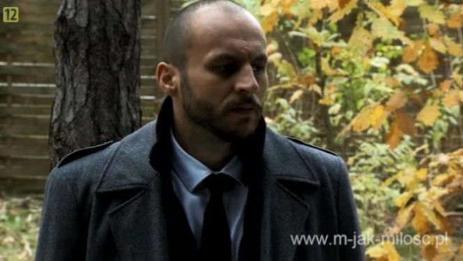 ''M jak miłość'' 1040 Robert Lubiński (Tomasz Borkowski)