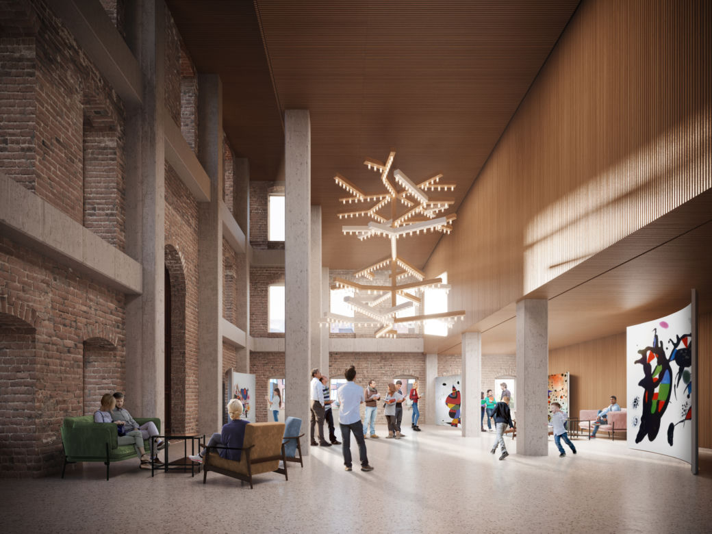 Tak będzie wygladała kamienica na Wyspie Słodowej - Concordia Hub