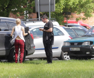 Doda miała wypadek. Polonez staranował jej audi Q7