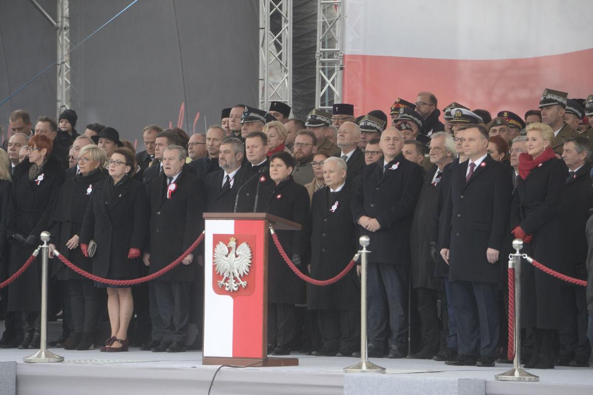 Uroczystości na Grobie Nieznanego Żołnierza