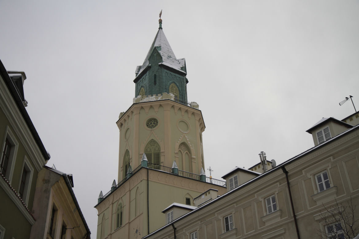 Zima w Lublinie. Tak wygląda centrum miasta po pierwszych opadach śniegu!