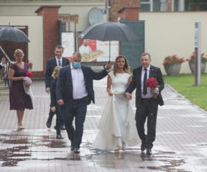 Tym samochodem pojechali do ślubu państwo Kurscy 