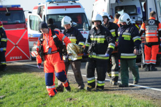 Tragedia na drodze krajowej 37