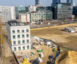 NOHO ONE w Warszawie w budowie