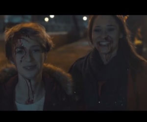Pierwsza miłość. Daga (Anna Szymańczyk), Sabina (Urszula Dębska)