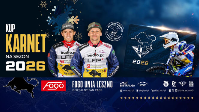 Dziś rusza sprzedaż karnetów na mecze Unii Leszno w sezonie 2026. Po ile i dla kogo taniej?