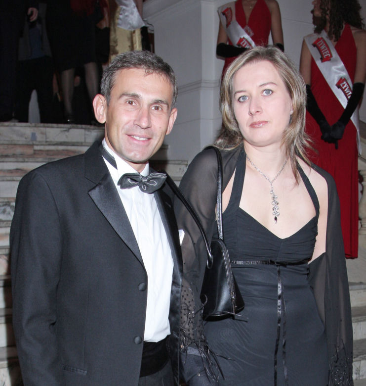 Robert Korzeniowski z pierwszą żoną Agnieszką Korzeniowską
