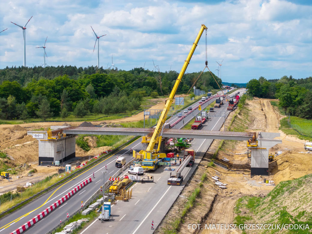 Inwestycje drogowe na autostradzie A6 i DK13