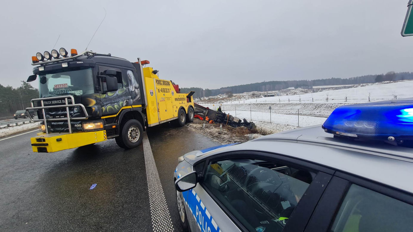 Groźna kolizja na S51