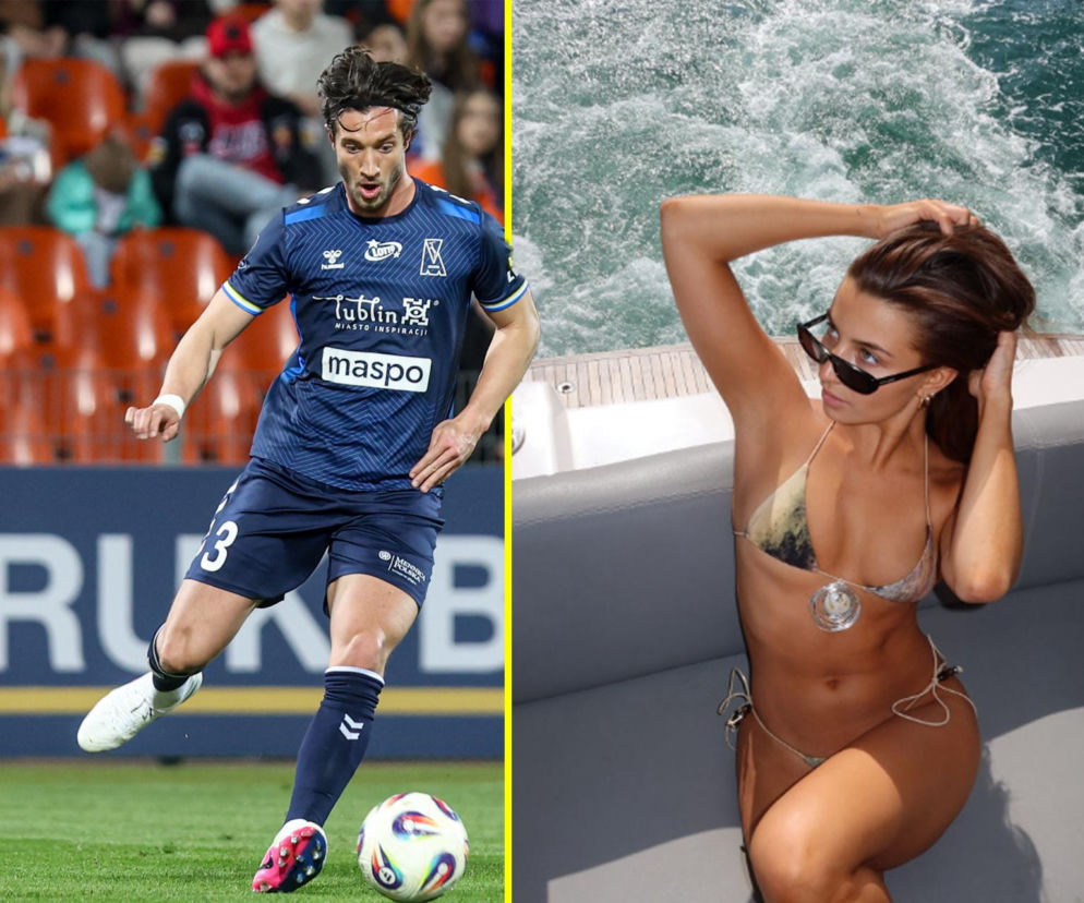 Hervé Matthys w akcji podczas meczu Motoru Lublin i Julia Wieniawa w bikini na jachcie. Artykuł o ich związku i zawodowych zobowiązaniach przeczytasz na naszym portalu.