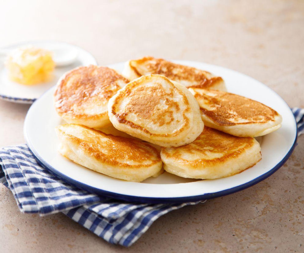 placki serowe bez miksera