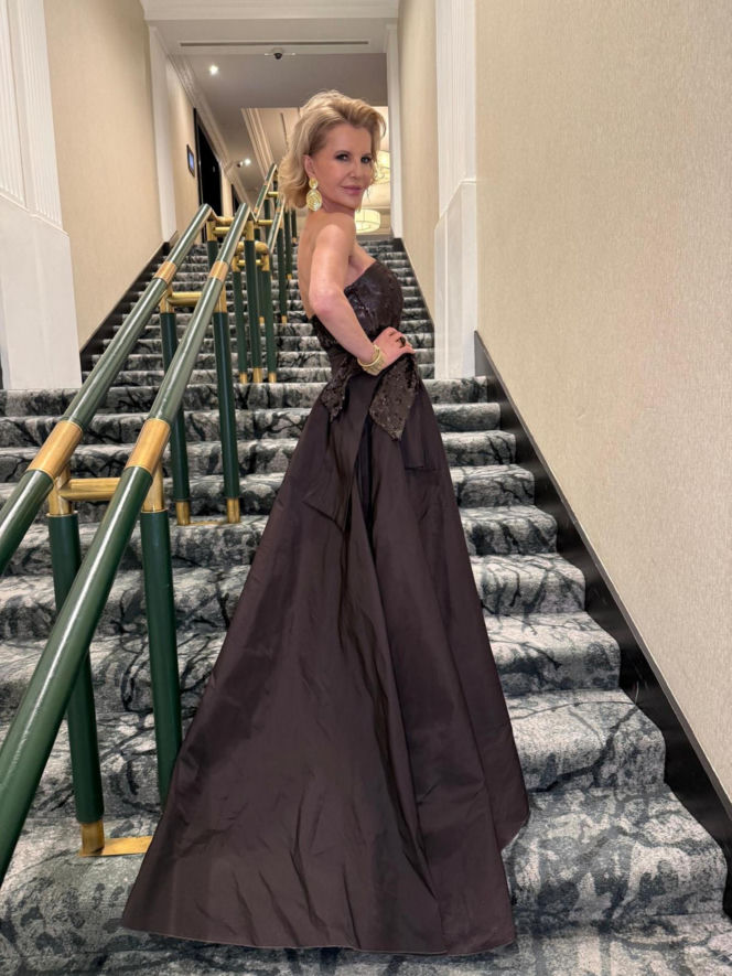 Katarzyna Madera i Joanna Racewicz na balu w Londynie