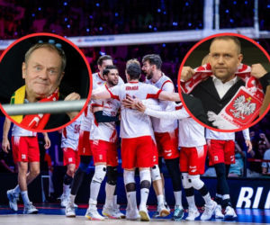Karol Nawrocki i Donald Tusk pogratulowali siatkarzom. Po chwili wybuchła ohydna awantura! Gorszące obrazki