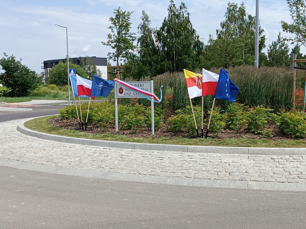 Otwarcie nowego ronda w Grudziądzu