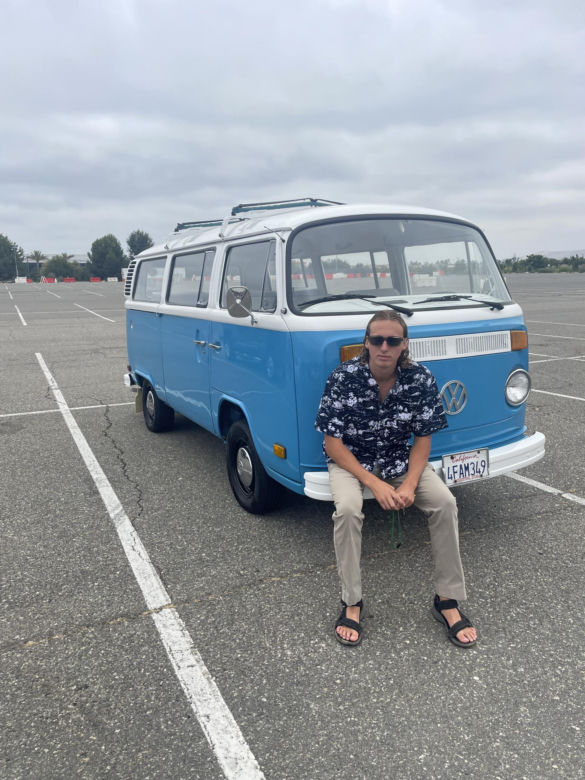 Klasyk przetrwał pożary w Los Angeles! Volkswagen T2 nietknięty!