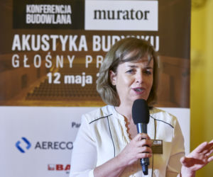 konferencja budowlana akustyka budynku anna kaminska