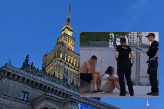 Tragiczny finał wieczoru przed PKiN. 31-latek spadł z 10 metrów