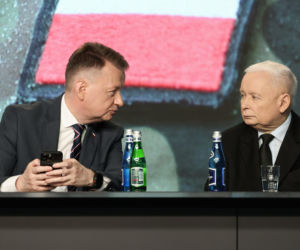 Jarosław Kaczyński mówił o NATO podczas konferencji PiS