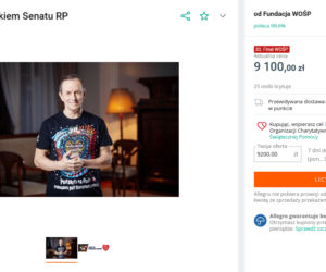 30. finał WOŚP - licytacje w Szczecinie i Zachoniopomorskiem