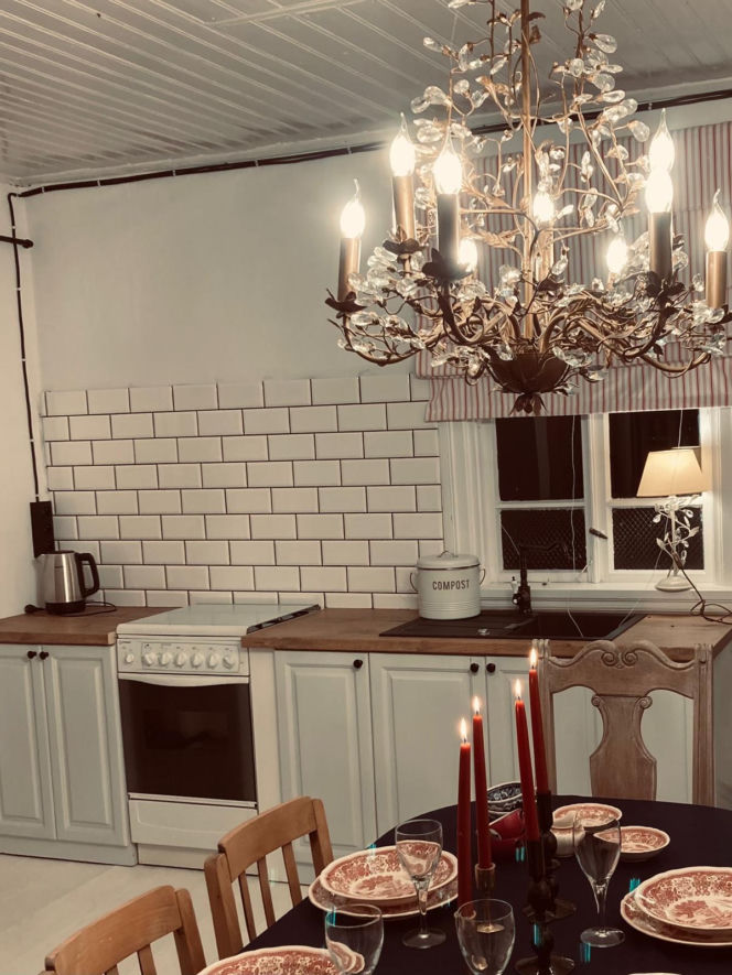 Kuchnia z jadalnią po remoncie