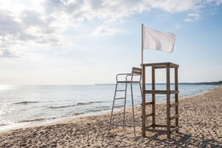 Sinice Rewal. Czy w Rewalu można się kąpać 05.08? Flaga, warunki pogodowe