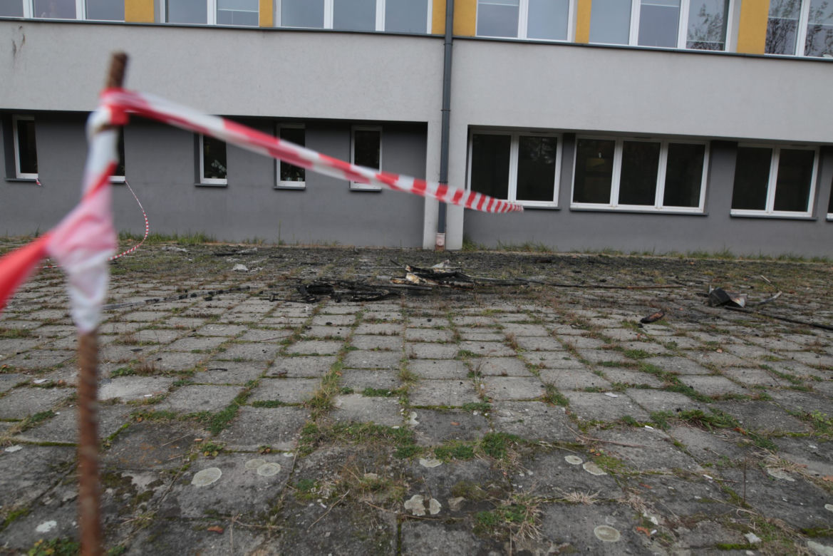 Ewakuacja szpitala w Zabrzu