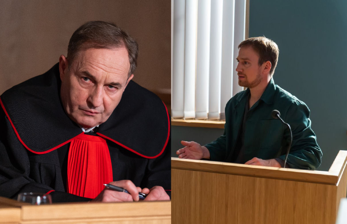 Na dobre i na złe, odcinek 849: Dramatyczny finał procesu Michała! Prokurator Siekierski zniszczy go w sądzie. Wyjdzie na jaw, dlaczego tak się na niego uwziął – ZDJĘCIA