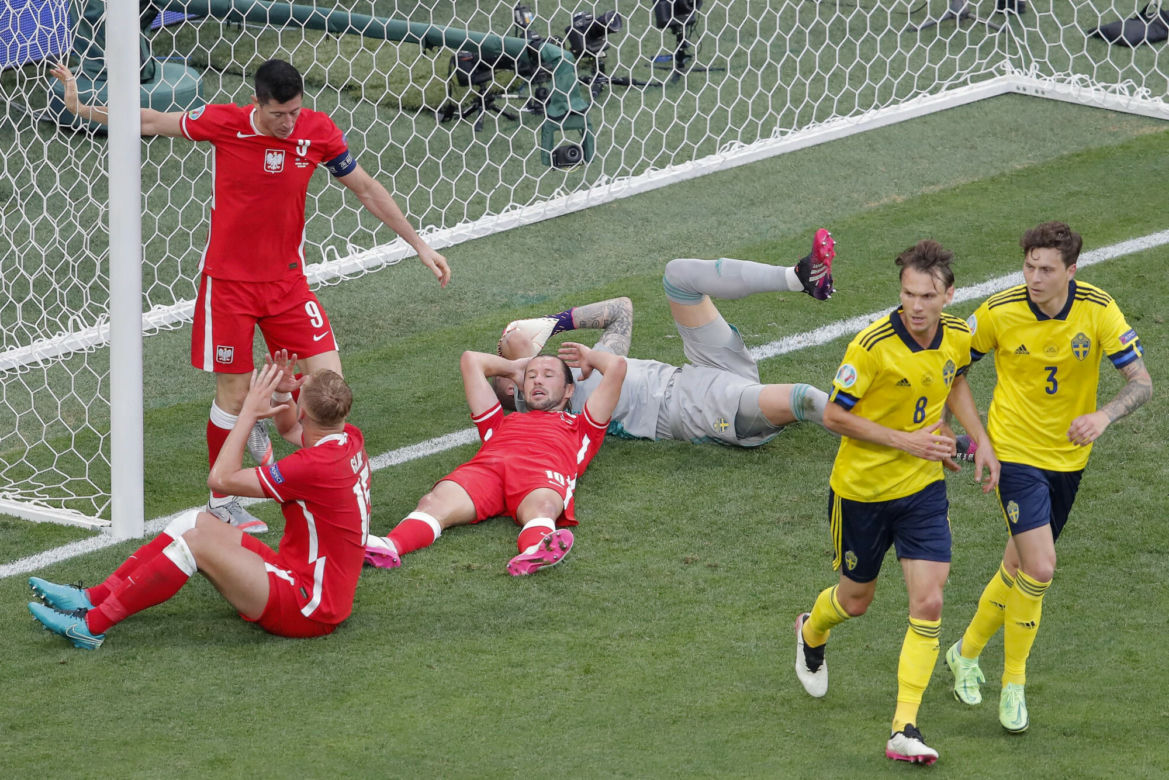 Polska - Szwecja na Euro 2020 [ZDJĘCIA z Petersburga]