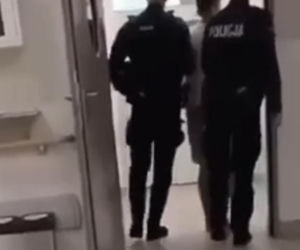 Nagranie po ataku nożownika w Jarosławiu. To on doprowadził do krwawej masakry