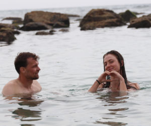 Klaudia Zwolińska w kostiumie kąpielowym