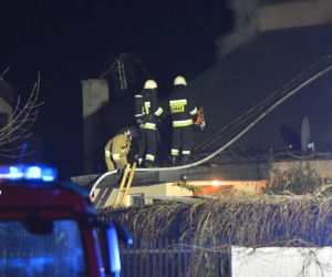 Ogromny pożar w Nieporęcie