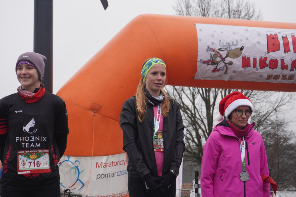 11. Bieg Mikołajkowy nad Jeziorem Strzeszyńskim w Poznaniu