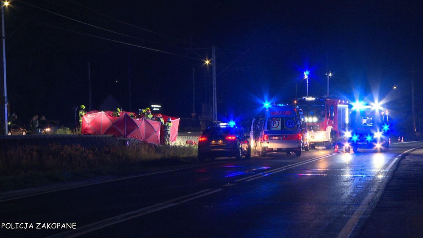 Tragiczny wypadek na torach w Poroninie