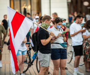 Kraków solidarny z Białorusią