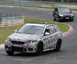 BMW X1 2015 - zdjęcia szpiegowskie
