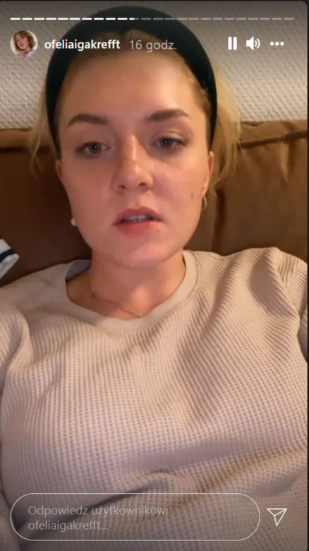 Iga Krefft na Instagramie
