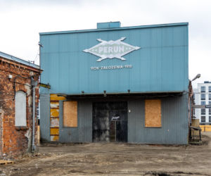 Pozostałości fabryki Perun na Kamionku w Warszawie