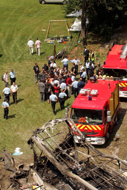 Wypadek pod Grenoble