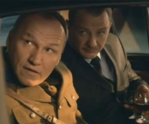 ANNA GERMAN odc. 5. Walentyn Lawriszyn (Marat Baszarow), major Sobański (Mariusz Jakus)