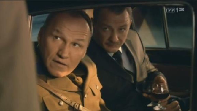 ANNA GERMAN odc. 5. Walentyn Lawriszyn (Marat Baszarow), major Sobański (Mariusz Jakus)