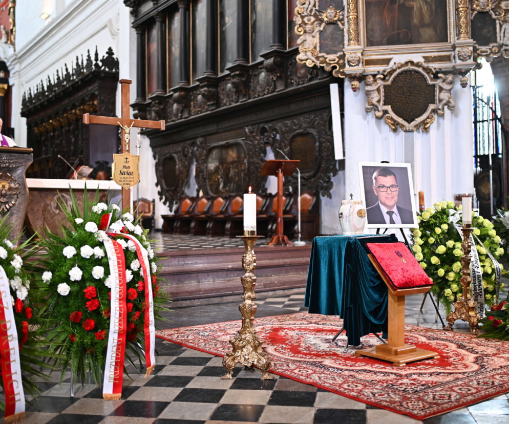 Pogrzeb Piotra Świąca w Gdańsku, 13.03.2021 r.